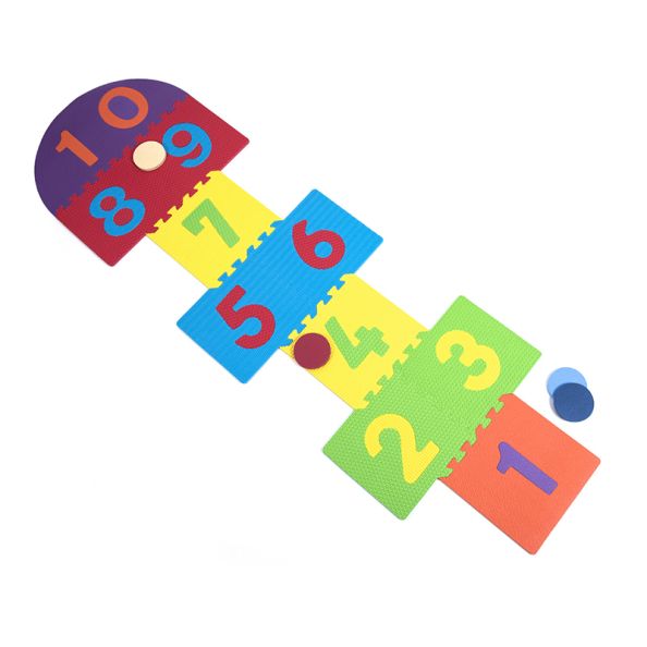 Foam Hopscotch Game | Creative Activity