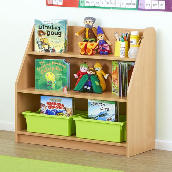 Valencia Open Shelving Unit Beech