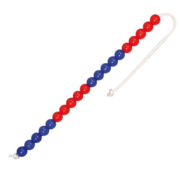 Red and Blue Bead String | Creative Activity
