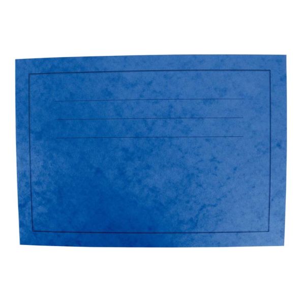A4 Classic Landscape Plain Exercise Book 24pg 50pk Blue | Creative Activity
