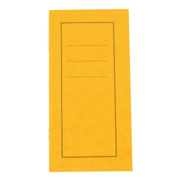 8" x 4" Classic Exercise Book 32pg 50pk Lined Yellow 8mm | Creative Activity