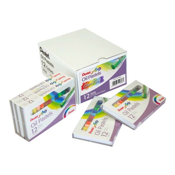Pentel Art Oil Pastels Assorted | Creative Activity
