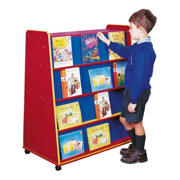 Profile Mobile Book Storage Unit with 6 Compartments | Creative Activity