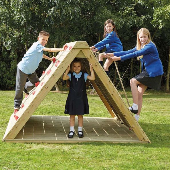 Wooden Climbing Prism | Creative Activity