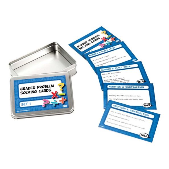 Graded Maths Problem Solving Cards 700pk Multi Pack | Creative Activity