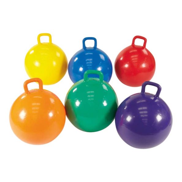 Rainbow Space Hoppers 55mm 18pk | Creative Activity