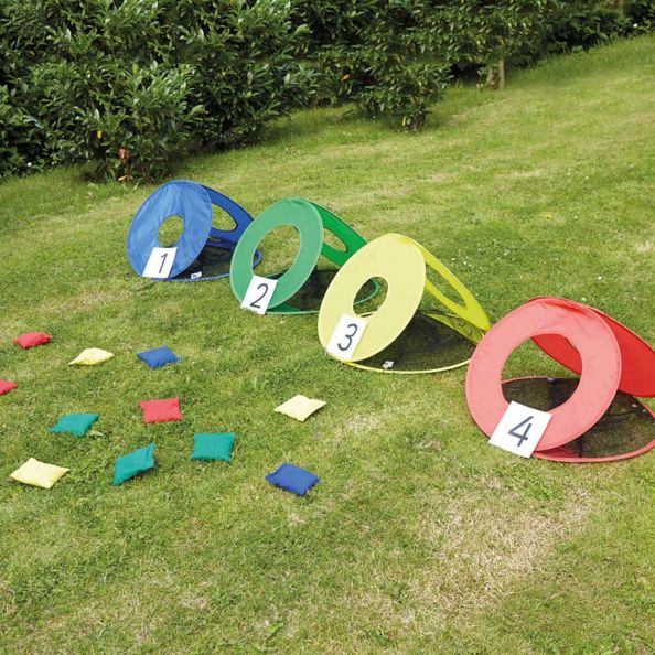 3-in-1 Collapsible Target Nets 4pk Small | Creative Activity