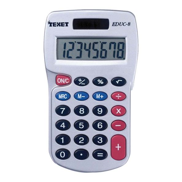 TEXET Educ-8 Calculator Single | Creative Activity