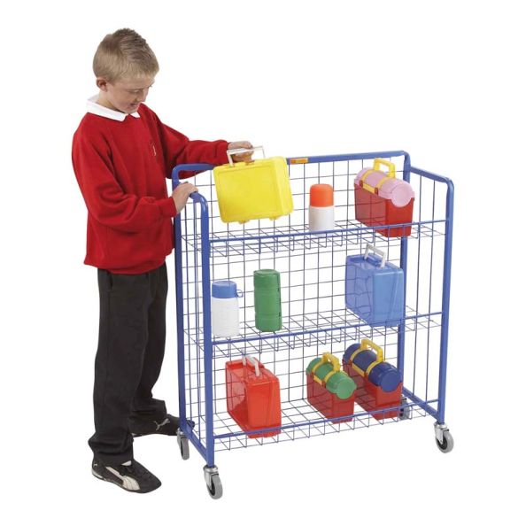 Sturdy Lunchbox Trolley Double Unit | Creative Activity