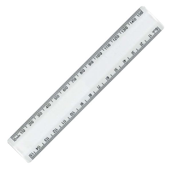 White 15cm Rulers 10pk | Creative Activity
