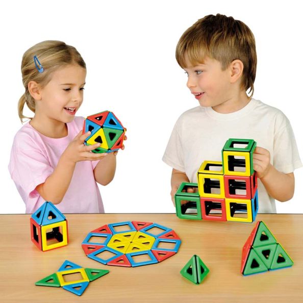 Magnetic Polydron Sets 32pk | Creative Activity