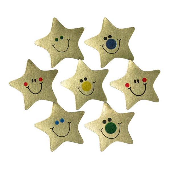 Gold Star Metallic Stickers 720pk | Creative Activity