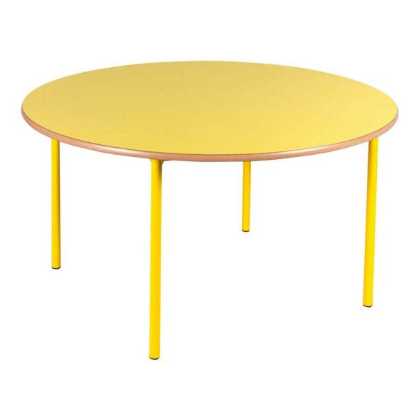 Metalliform Circular Coloured Frame Table | Creative Activity