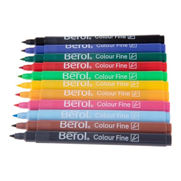 BerolÂ® Colour Fine Pens Assorted 42pk | Creative Activity