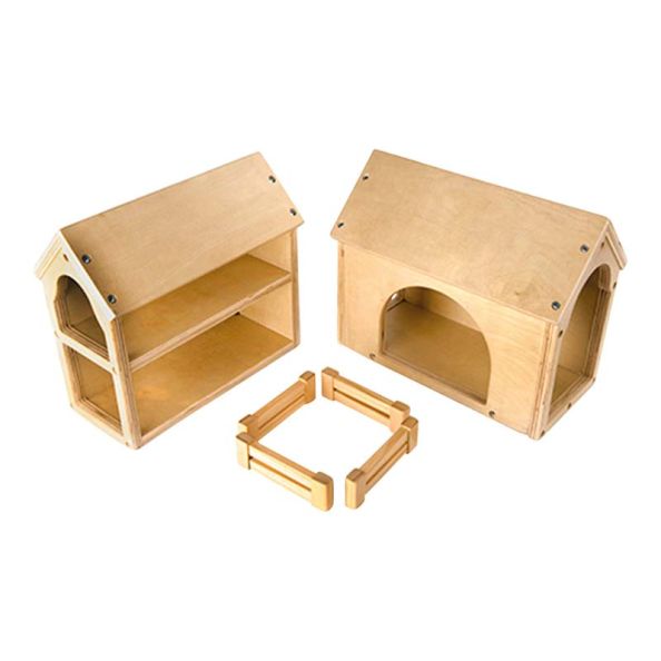 Wooden Farm Buildings Collection | Creative Activity