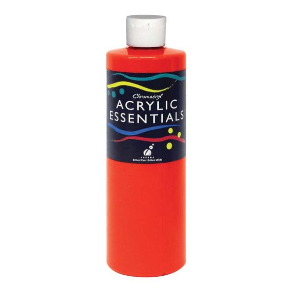 Chromacryl Acrylic Essentials Paint Assorted 12x500ml | Creative Activity
