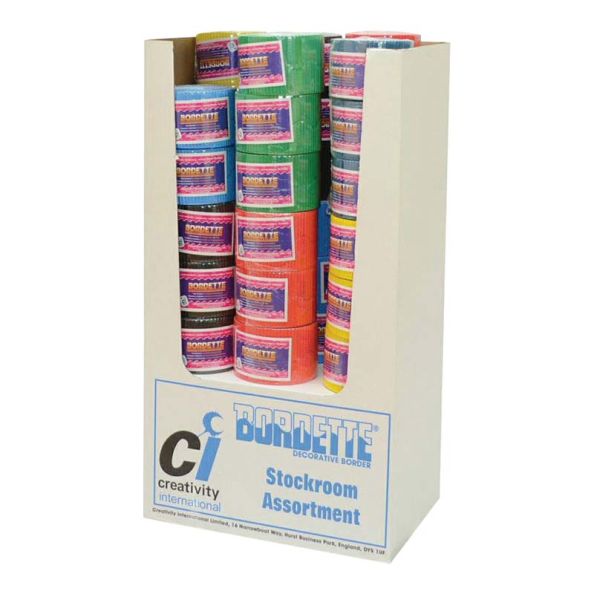 Stockroom Border Roll Assortment 36pk | Creative Activity