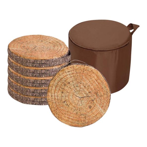 Log Carry Cushions 6pk | Creative Activity