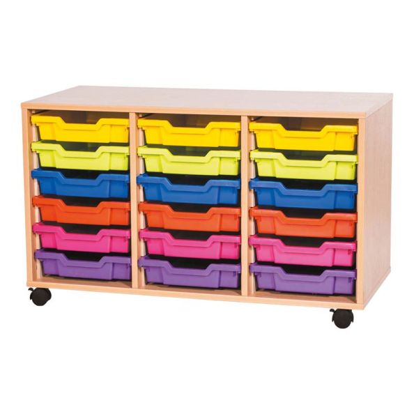 18 Tray Storage Unit with Trays | Creative Activity