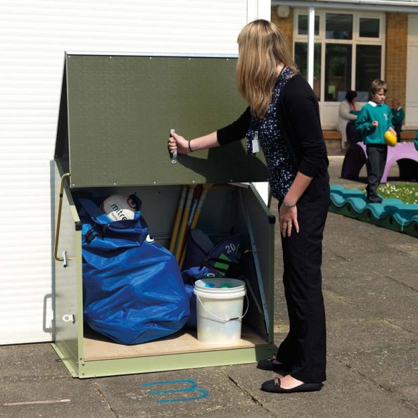 Outdoor Metal Storage Unit Small | Creative Activity