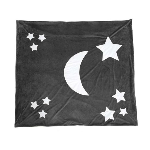 Glow In The Dark Comfort Blanket Black | Creative Activity