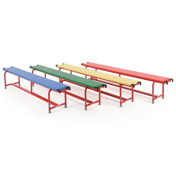 Upholstered Steel Balance Bench 2m 6pk | Creative Activity