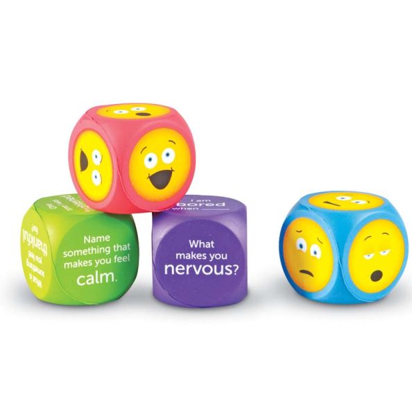 Learning Resources Emoji Wellbeing Cubes | Creative Activity