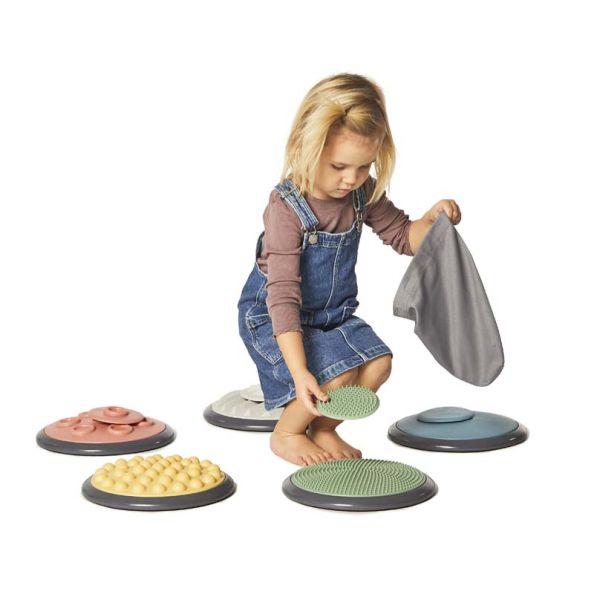 Tactile Discs Set - Pastels