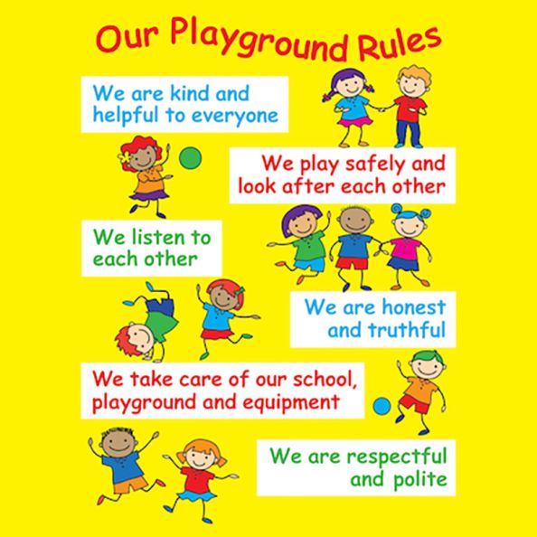 Playground Rules | Creative Activity