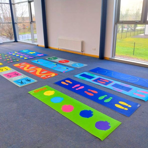 Sensory Circuit Mats Full Set of 12 Mats