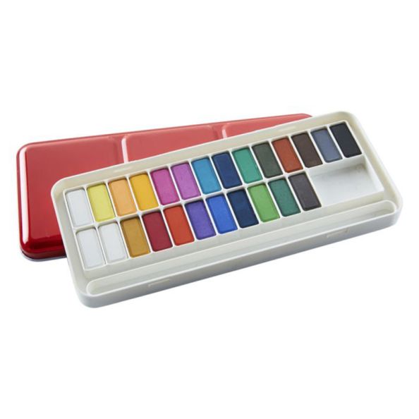 Specialist Crafts Watercolour 25 Tablet Tin Set | Creative Activity