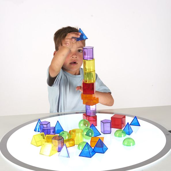 Translucent Geometric Shapes | Creative Activity