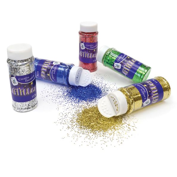 Glitter Shakers 250g Green | Creative Activity