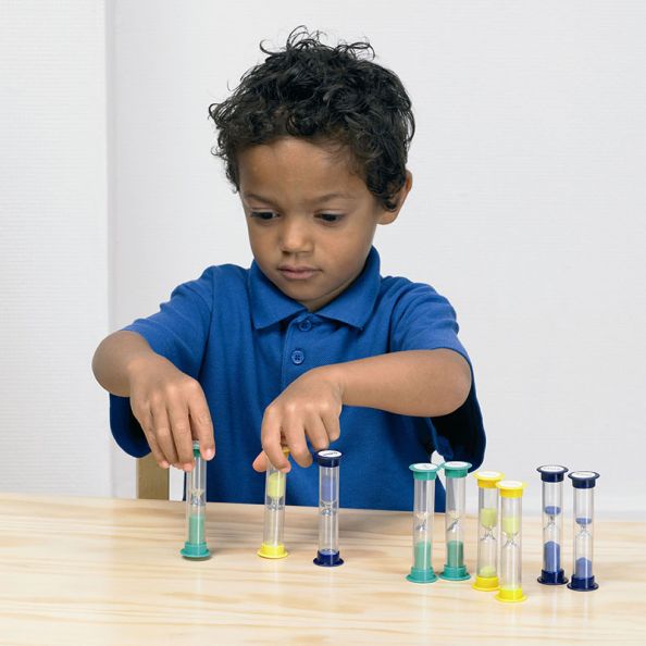 Mini Sand Timer - 5 Minute Blue