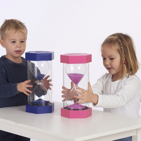 Mega Sand Timer 5 Min Blue