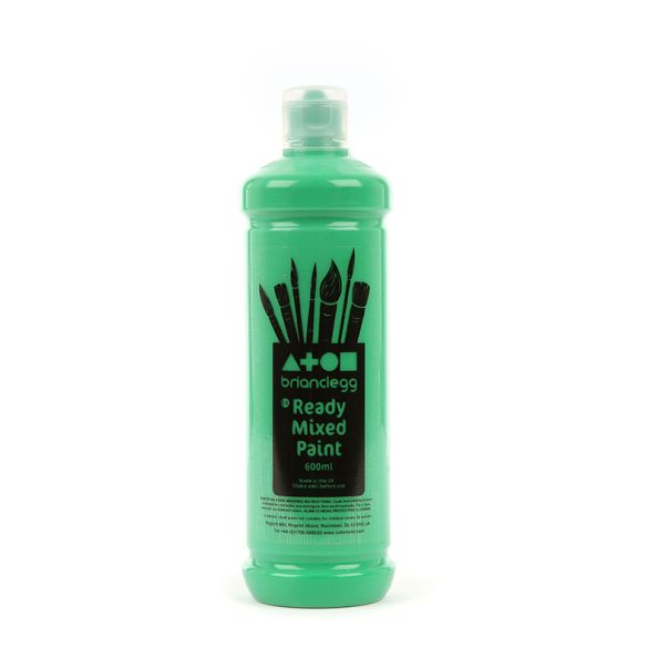Ready Mixed Paint 600ml Brilliant Green | Creative Activity