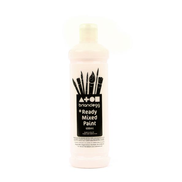 Ready Mixed Paint 600ml White | Creative Activity
