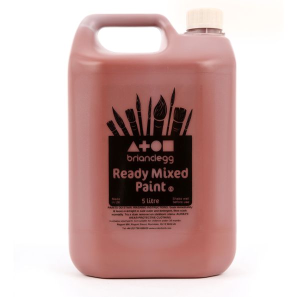 Ready Mixed Paint 5L Burnt Sienna
