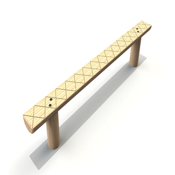 Balance Beam Trim Trail | Creative Activity