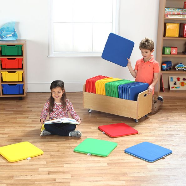 Rainbow Square Mats & Tuf 2 Trolley