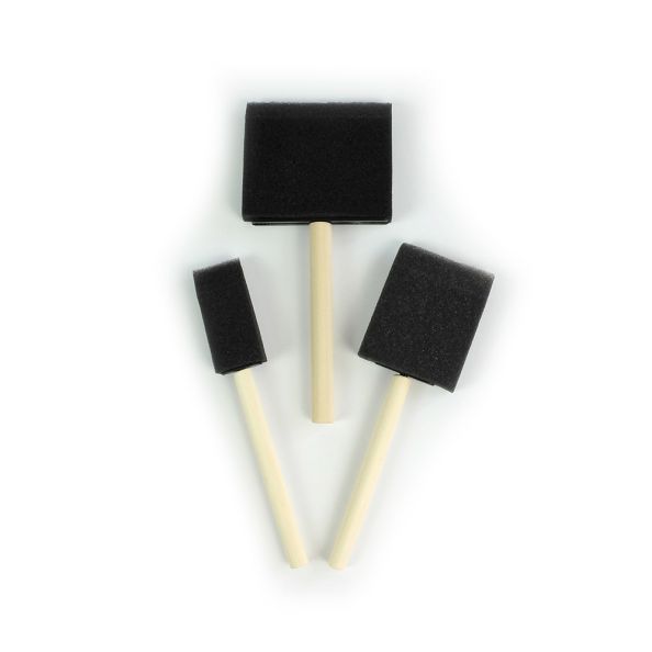 Foam Brush Set of 3 sizes | Creative Activity