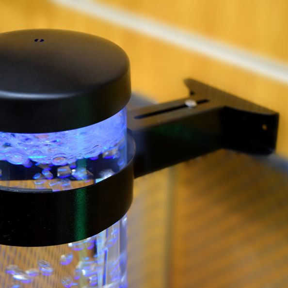 Black Bracket 10cm for Small Bubble Tube