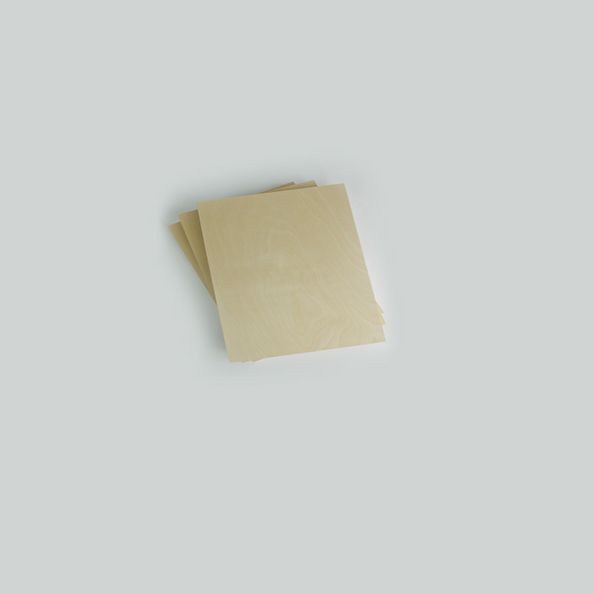 A4 unprimed cradled painting panel 19mm pack of 3 | Creative Activity
