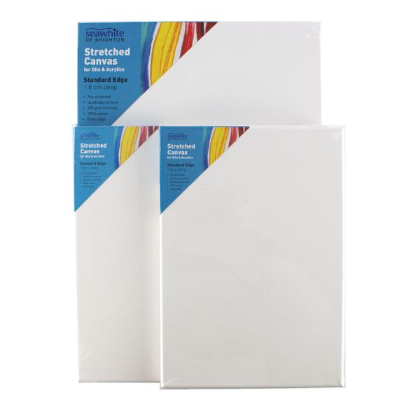 70 x 70cm Stretched Canvas 1.8cm deep Box of 5 | Creative Activity