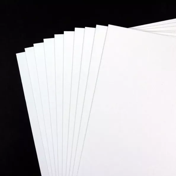 A2 White Card 600gsm 50 sheet pack
