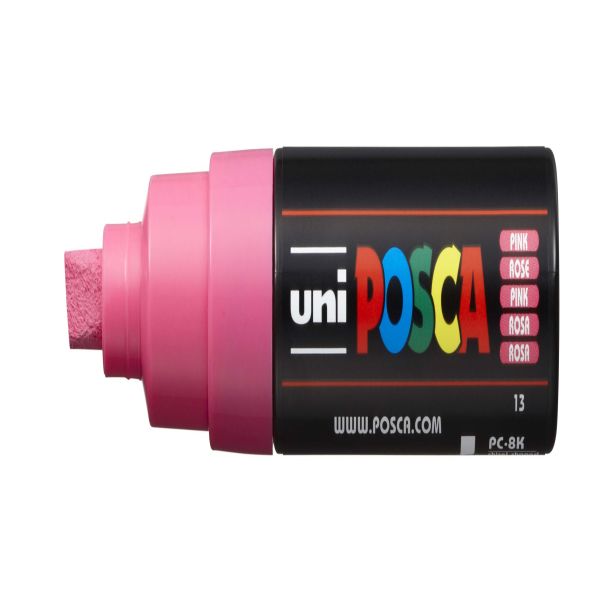 Posca Marker 8K Broad Chisel tip  pink | Creative Activity