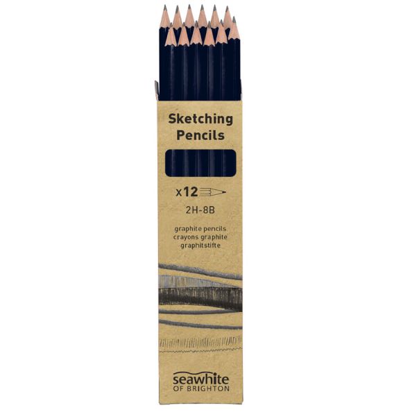 SW Drawing Pencil Set of 12 2H to 8B  | Creative Activity