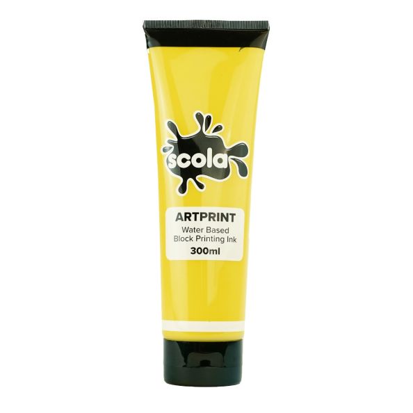 Block Printing Ink 300ml Yellow | Creative Activity