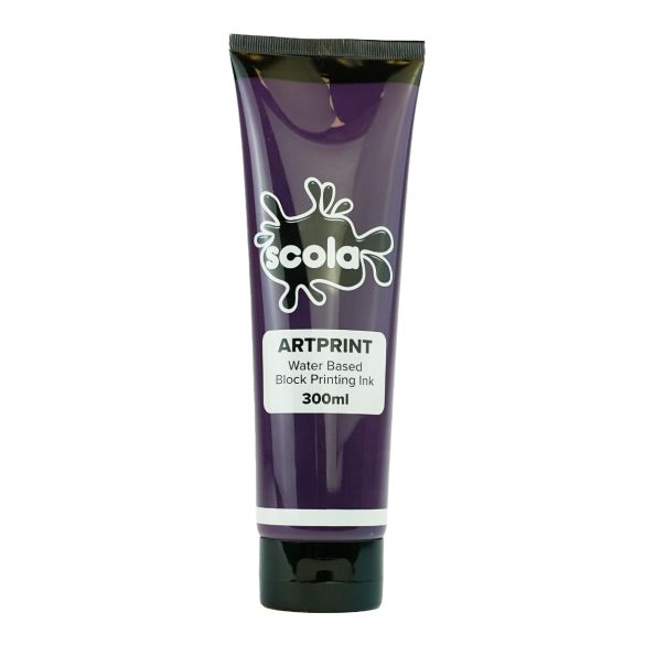 Block Printing Ink 300ml Purple | Creative Activity
