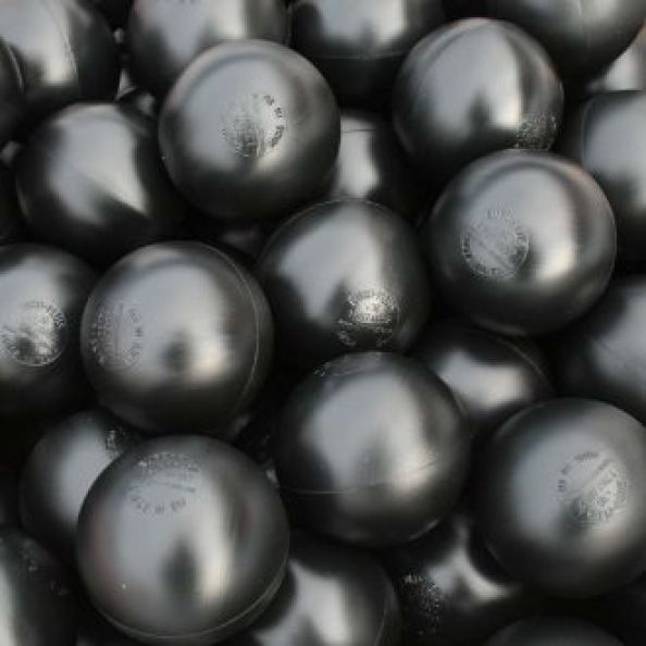 75mm Plastic Balls Black | Creative Activity